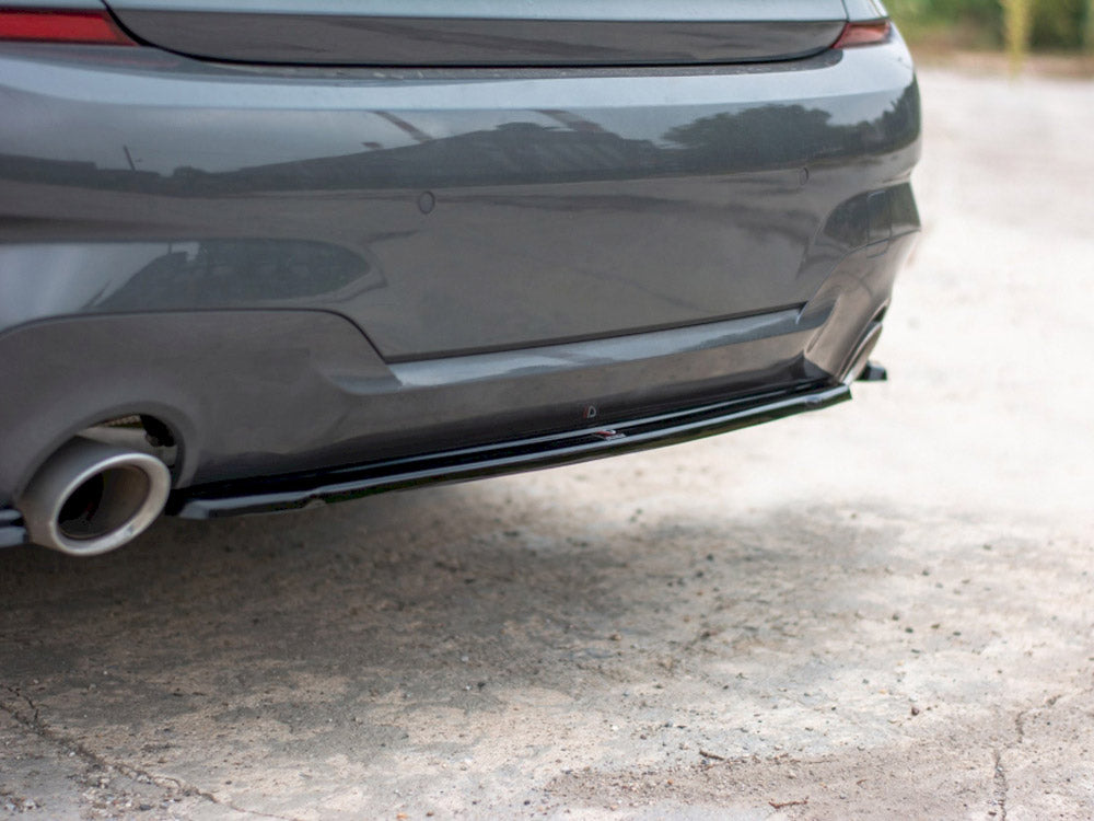 MAXTON DESIGN Central Rear Splitter Bmw 3 G20 M-sport (2019-2022)