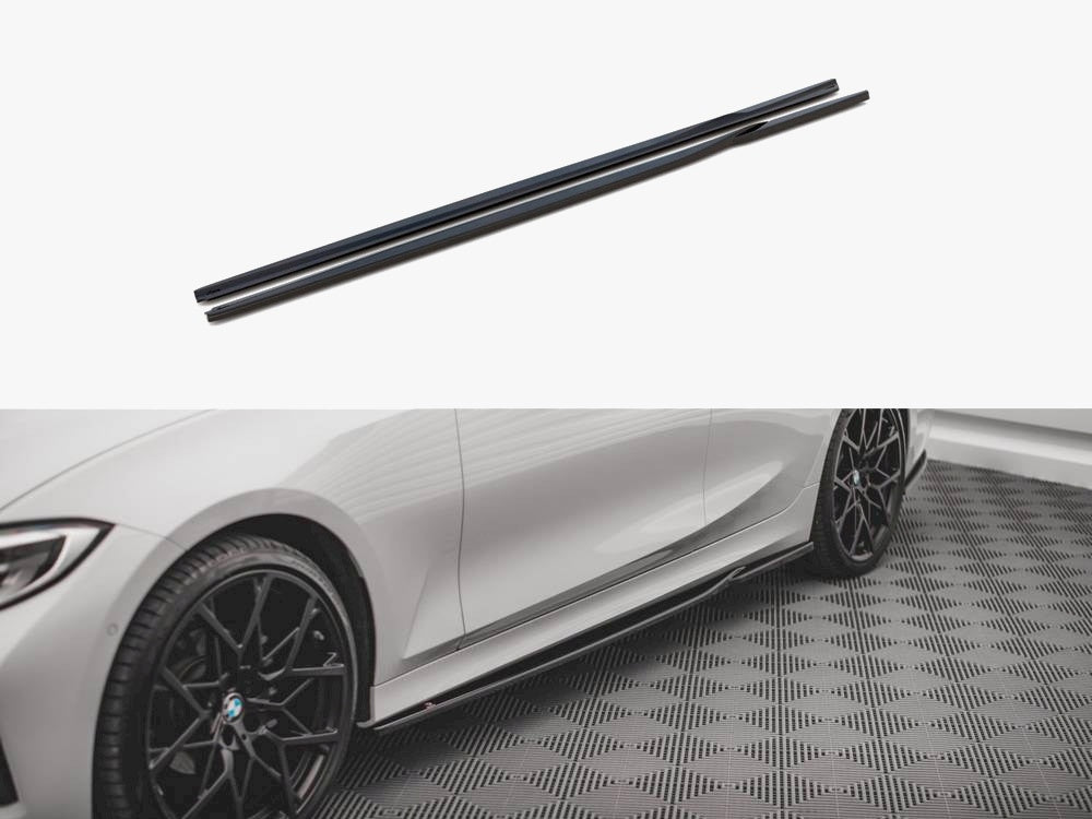 Side Skirts Diffusers compatible with BMW 3 G20 / G21 (2018-2022)
