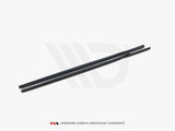 Side Skirts Diffusers compatible with BMW 3 G20 / G21 (2018-2022)