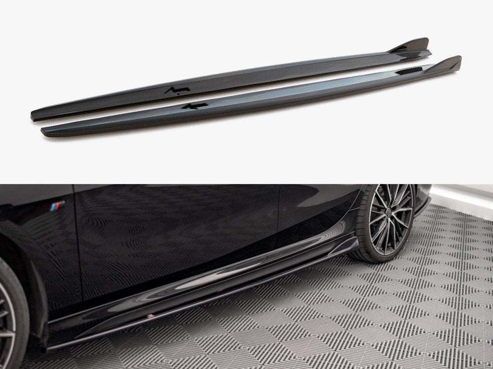 Side Skirts Diffusers V.2 compatible with BMW 2 Gran Coupe M-Pack / M235i F44 (2019-)