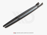 Side Skirts Diffusers V.2 compatible with BMW 2 Gran Coupe M-Pack / M235i F44 (2019-)