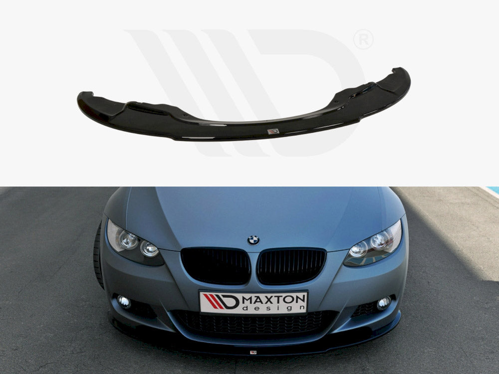 MAXTON DESIGN Front Splitter Bmw 3 E92 M-sport (M-pack) (2006-2009)