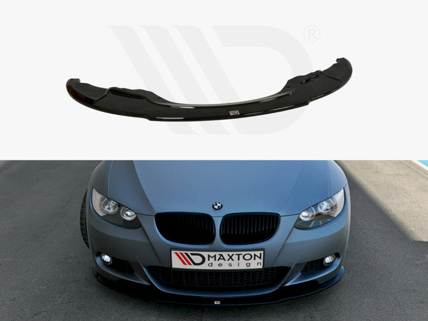 MAXTON DESIGN Front Splitter Bmw 3 E92 M-sport (M-pack) (2006-2009)