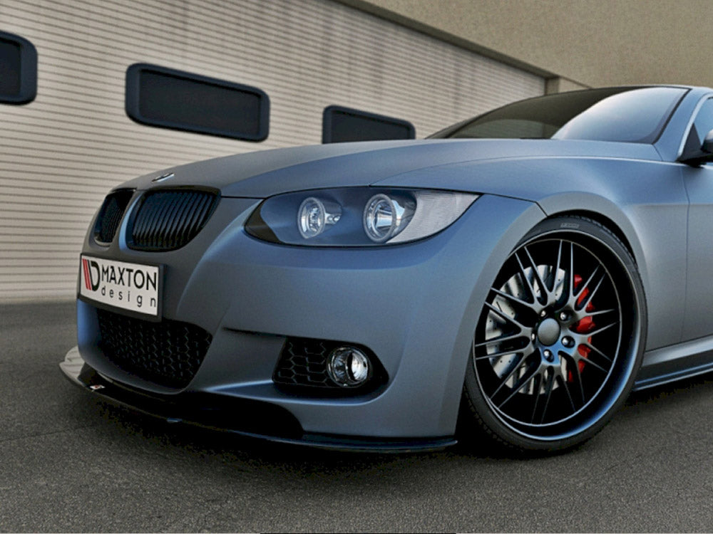 MAXTON DESIGN Front Splitter Bmw 3 E92 M-sport (M-pack) (2006-2009)