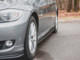 Side Skirt Diffusers compatible with BMW 3 Series E91 Facelift (2008-2011)