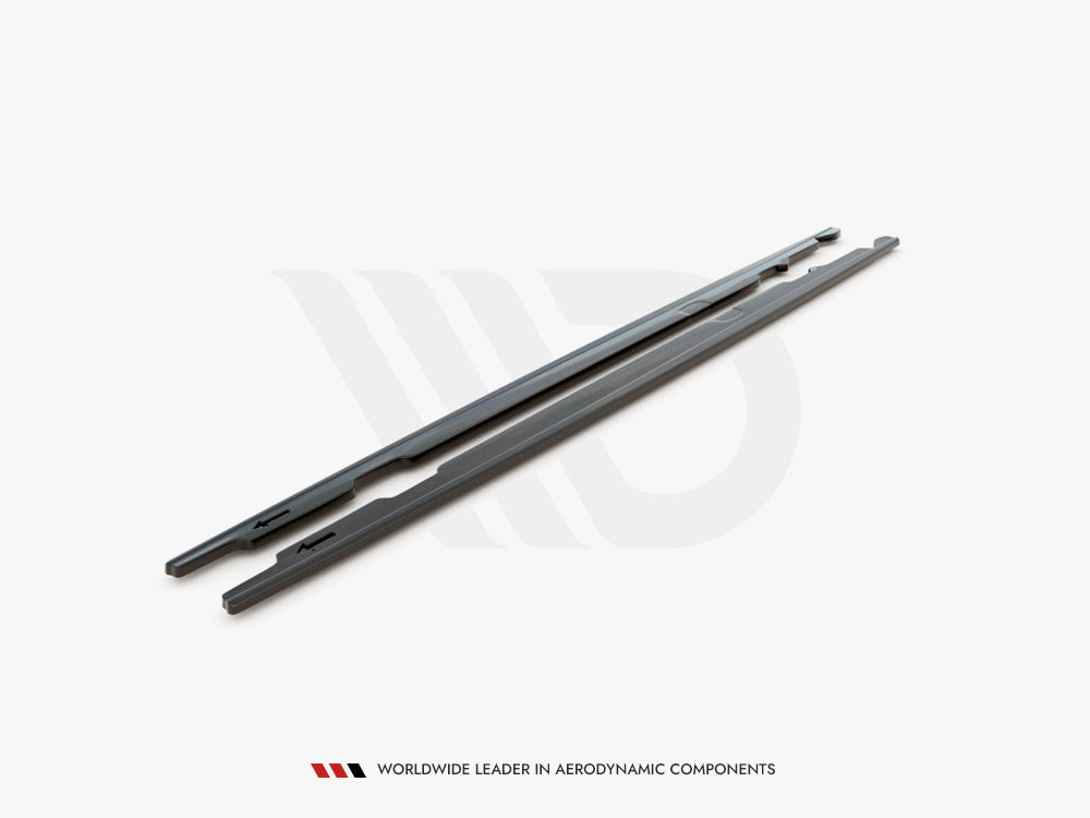 Side Skirt Diffusers compatible with BMW 3 Series E91 Facelift (2008-2011)