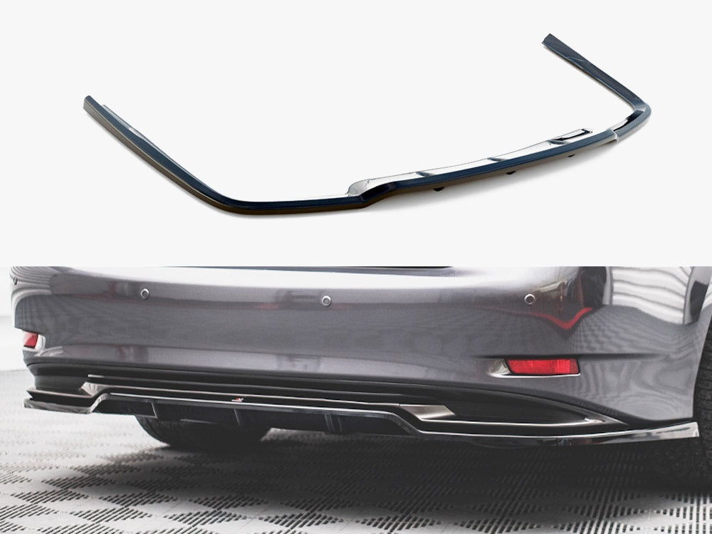 Rear Splitter (Vertical Bars) compatible with Lexus GS F Sport Hybrid Mk4 (L10)