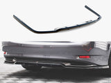 Rear Splitter (Vertical Bars) compatible with Lexus GS F Sport Hybrid Mk4 (L10)