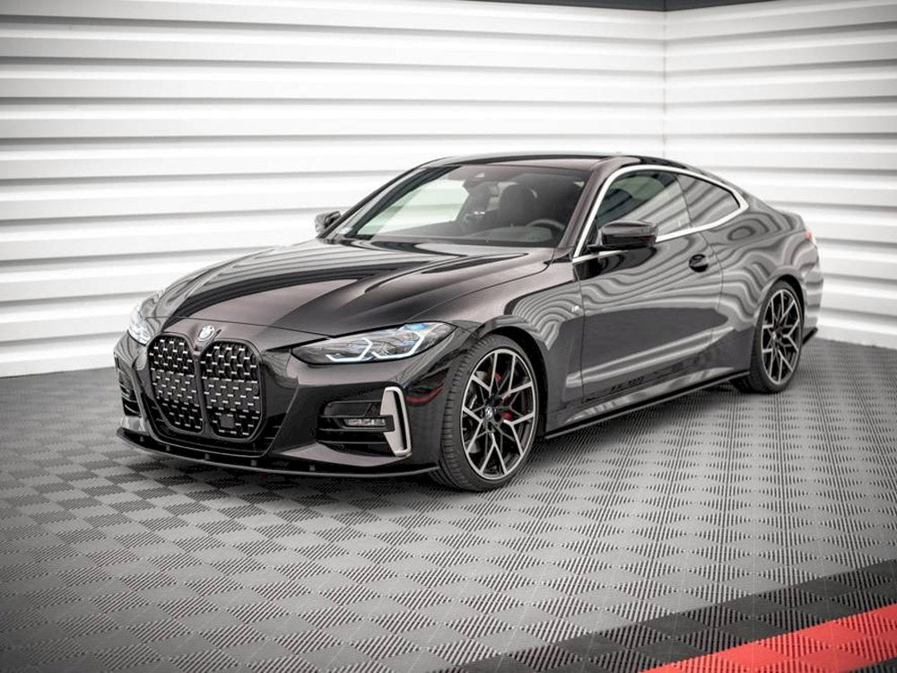 Street PRO Front Splitter compatible with BMW 4 M-Pack / M440i G22 / G23 / G22 Facelift / G23 Facelift