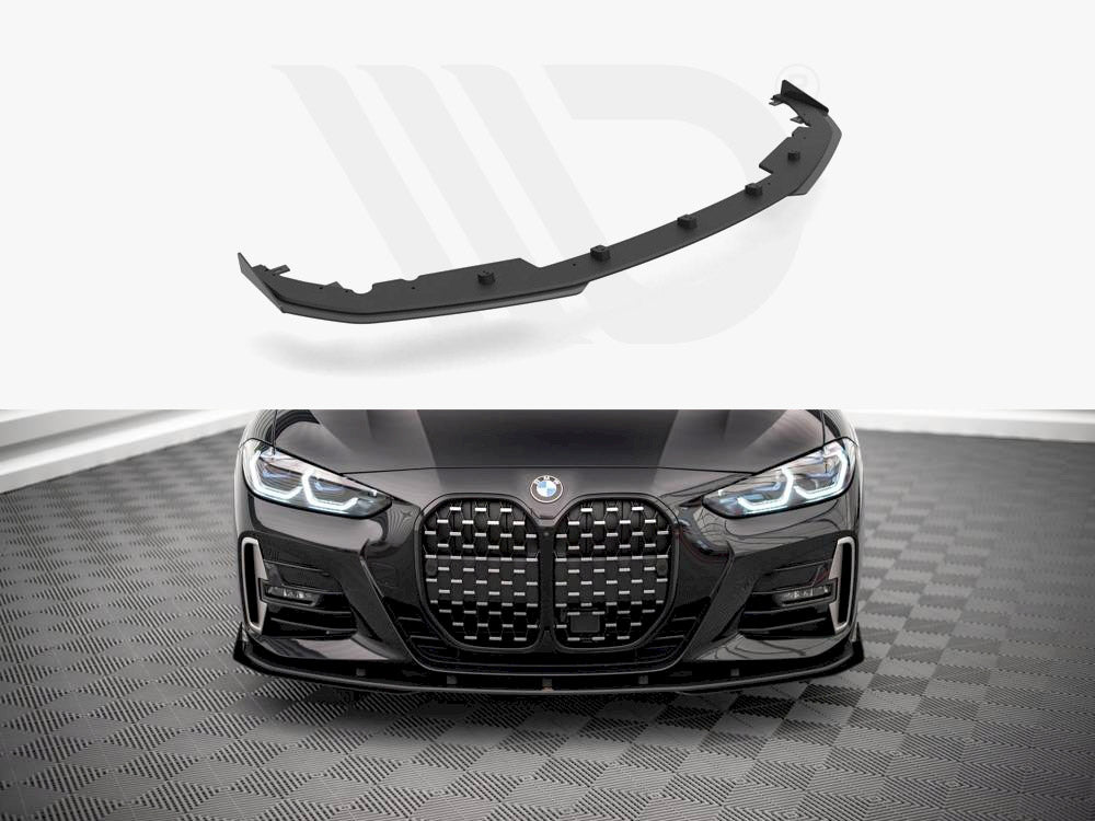 Street PRO Front Splitter (+flaps) Bmw 4 M-pack G22 (2020-)