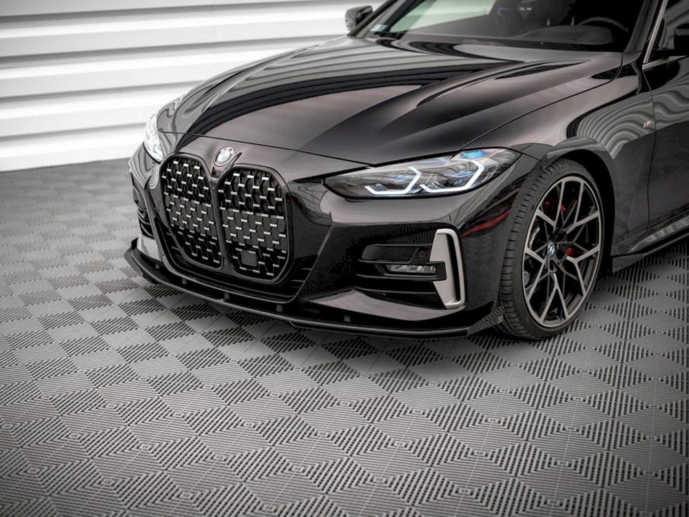 Street PRO Front Splitter (+flaps) Bmw 4 M-pack G22 (2020-)