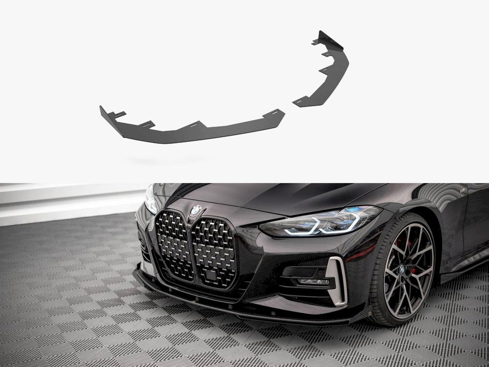 Front Flaps compatible with BMW 4 M-Pack / M440i G22 / G23 / G22 Facelift / G23 Facelift