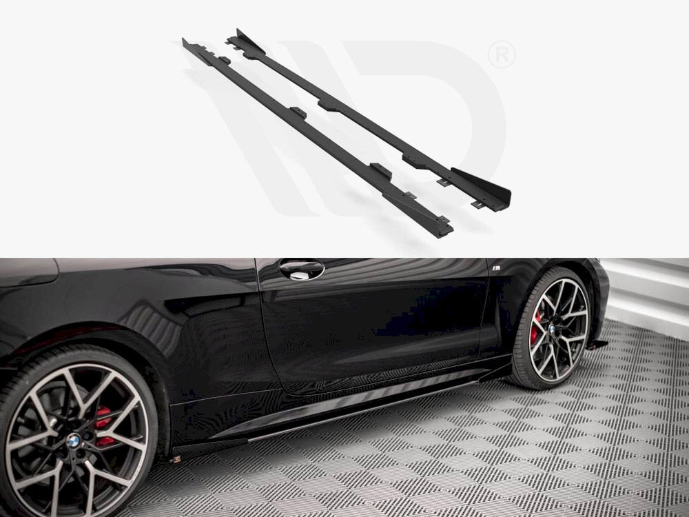 Street PRO Side Skirts Diffusers + Flaps BMW 4 M-Pack G22