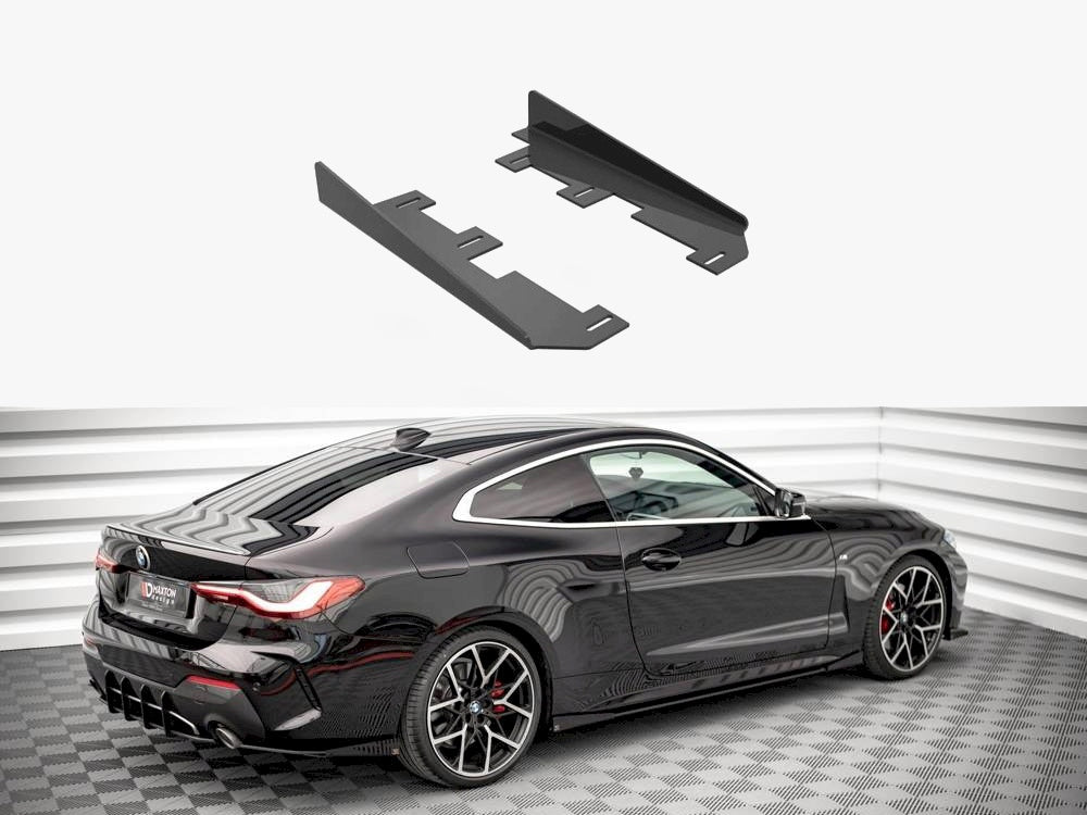 Side Flaps compatible with BMW 4 M-Pack / M440i G22 / G23 / G22 Facelift / G23 Facelift
