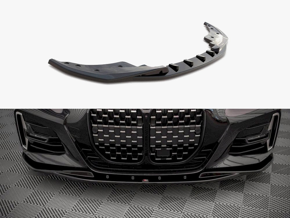Front Splitter V.1 compatible with BMW 4 M-Pack / M440i G22 / G23 / G22 Facelift / G23 Facelift