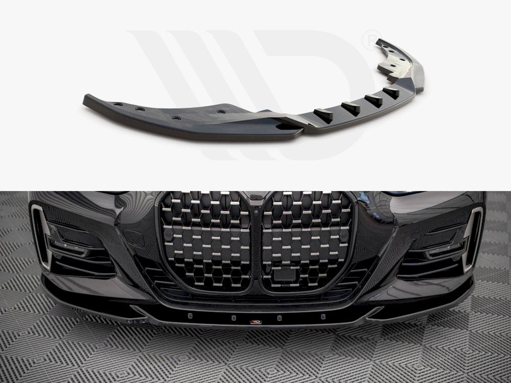 Front Splitter V.4 Bmw 4 M-pack G22 (2020-)