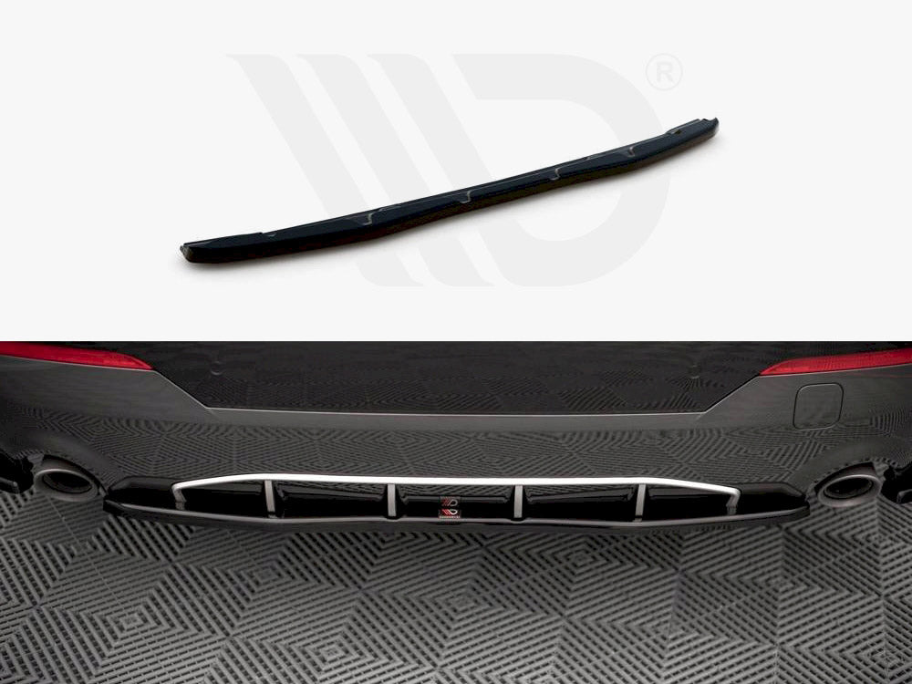 MAXTON DESIGN Central Rear Splitter BMW 4 M-Pack G22 (2020-)