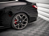Rear Side Splitters V.1 compatible with BMW 4 M-Pack G22 / G23 / G22 Facelift / G23 Facelift