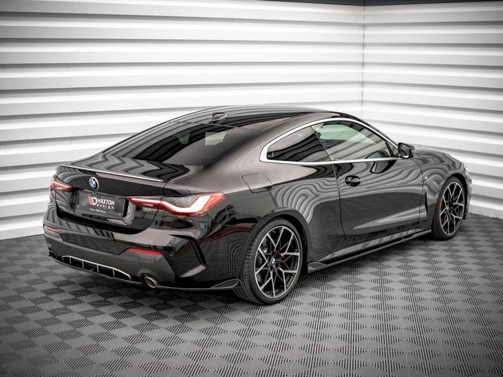 Rear Side Splitters V.2 compatible with BMW 4 M-Pack G22 / G23 / G22 Facelift / G23 Facelift