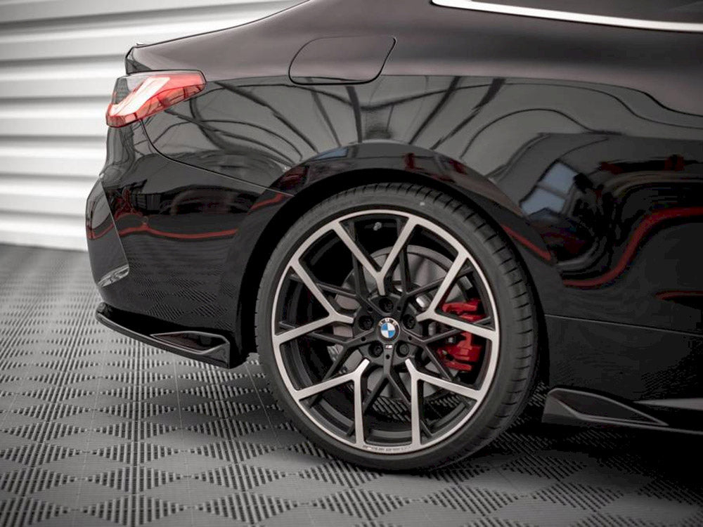 Rear Side Splitters V.2 compatible with BMW 4 M-Pack G22 / G23 / G22 Facelift / G23 Facelift