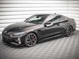 Side Skirts Diffusers V.2 Bmw 4 M-pack G22 (2020-)