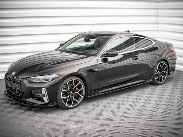 Side Skirts Diffusers V.2 Bmw 4 M-pack G22 (2020-)