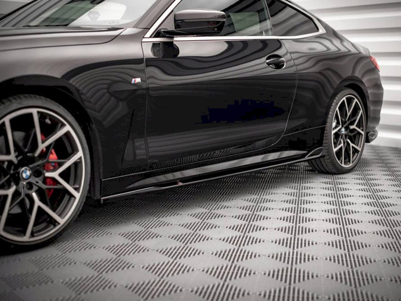 Side Skirts Diffusers V.2 Bmw 4 M-pack G22 (2020-)