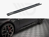 Side Skirts Diffusers V.3 Bmw 4 M-pack G22 (2020-)