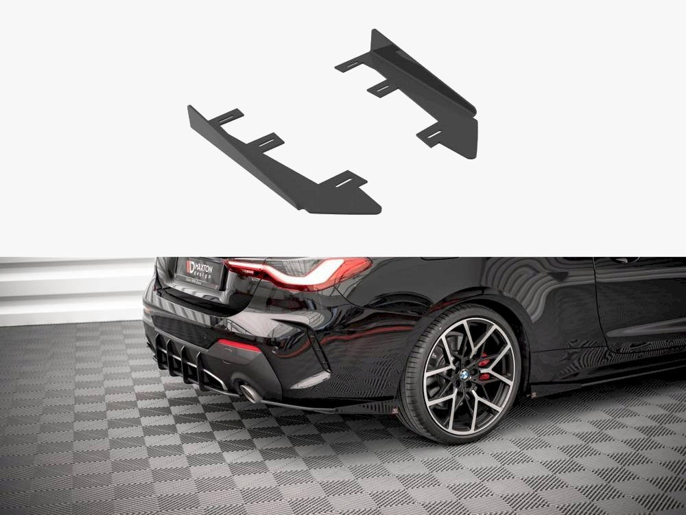 Rear Side Flaps compatible with BMW 4 M-Pack G22 / G23 / G22 Facelift / G23 Facelift