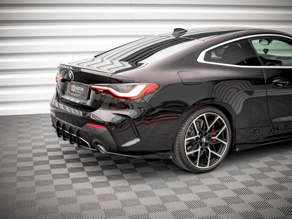 Rear Side Flaps compatible with BMW 4 M-Pack G22 / G23 / G22 Facelift / G23 Facelift