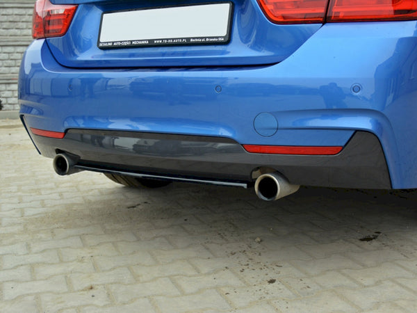 MAXTON DESIGN Central Rear Splitter BMW 4 F32 M-Sport