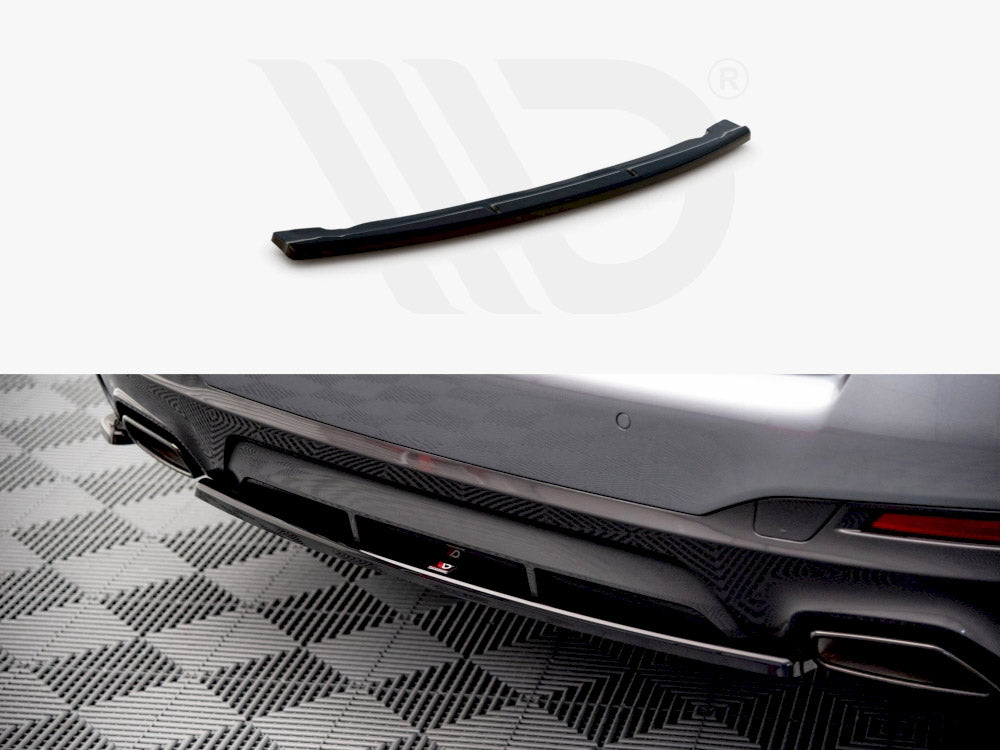 MAXTON DESIGN Central Rear Splitter BMW 5 G30 Facelift M-Pack (2020-)