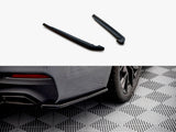 Rear Side Splitters compatible with BMW 5 G30 Facelift M-Pack