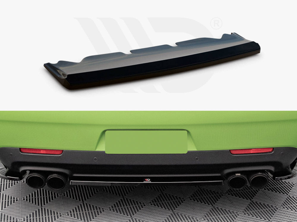 MAXTON DESIGN Central Rear Splitter Dodge Challenger SRT Hellcat Widebody Mk3