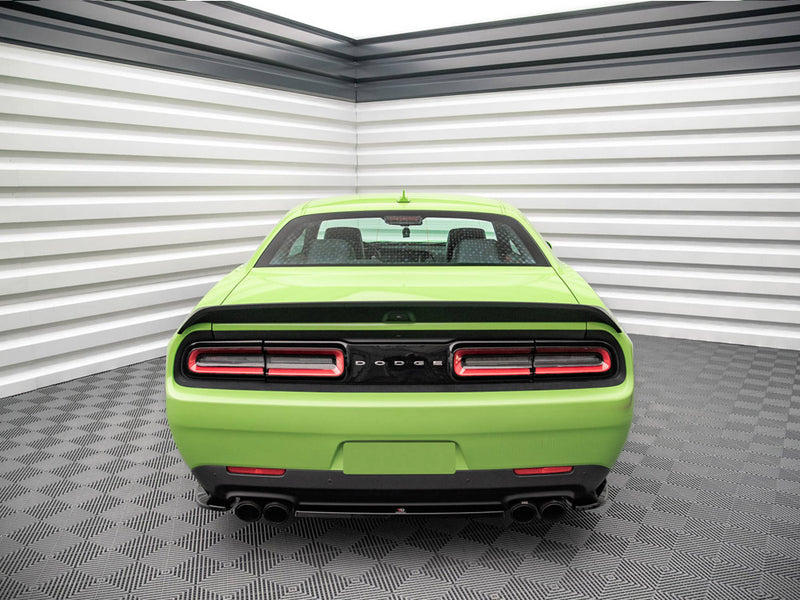MAXTON DESIGN Central Rear Splitter Dodge Challenger SRT Hellcat Widebody Mk3