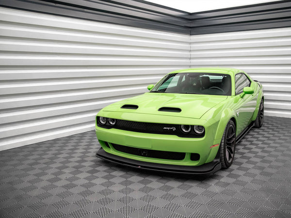 MAXTON DESIGN Front Splitter Dodge Challenger SRT Hellcat Widebody Mk3