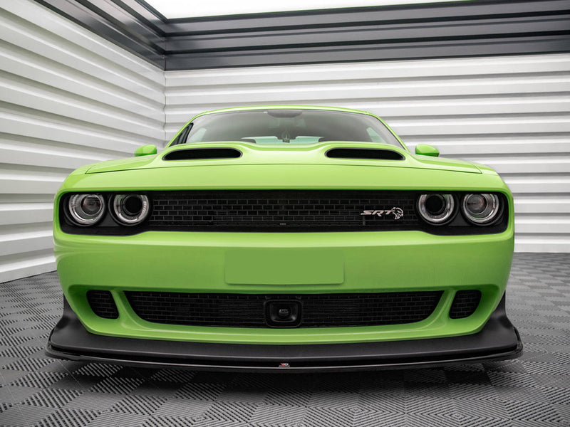 MAXTON DESIGN Front Splitter Dodge Challenger SRT Hellcat Widebody Mk3