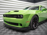 MAXTON DESIGN Front Splitter Dodge Challenger SRT Hellcat Widebody Mk3