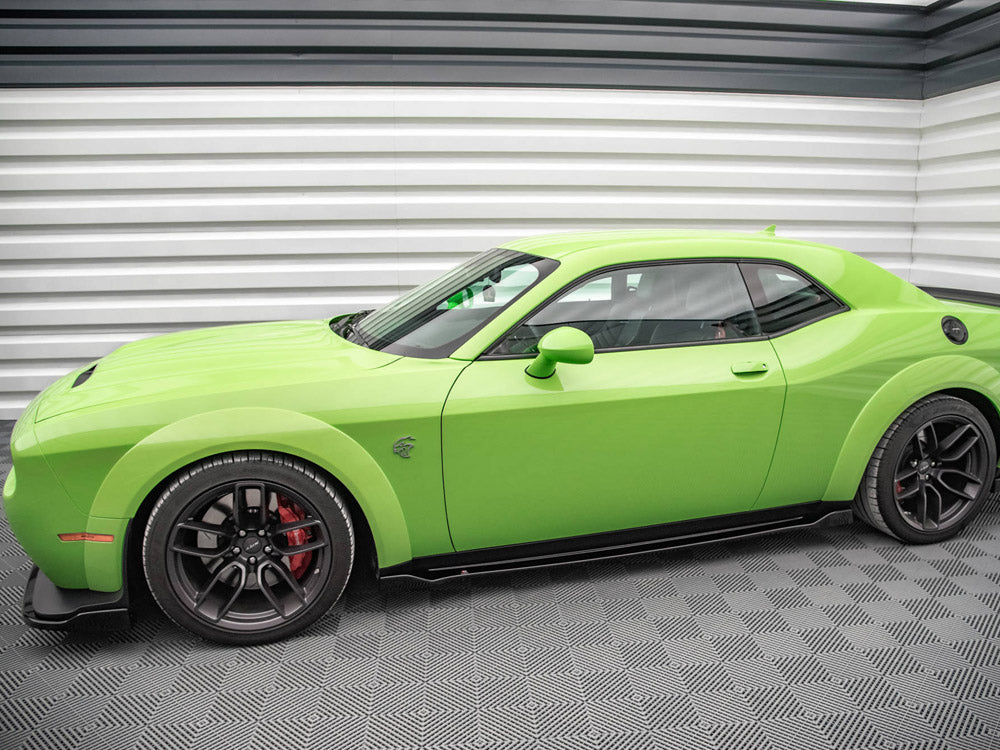 Side Skirts Diffusers compatible with Dodge Challenger SRT Hellcat Widebody Mk3