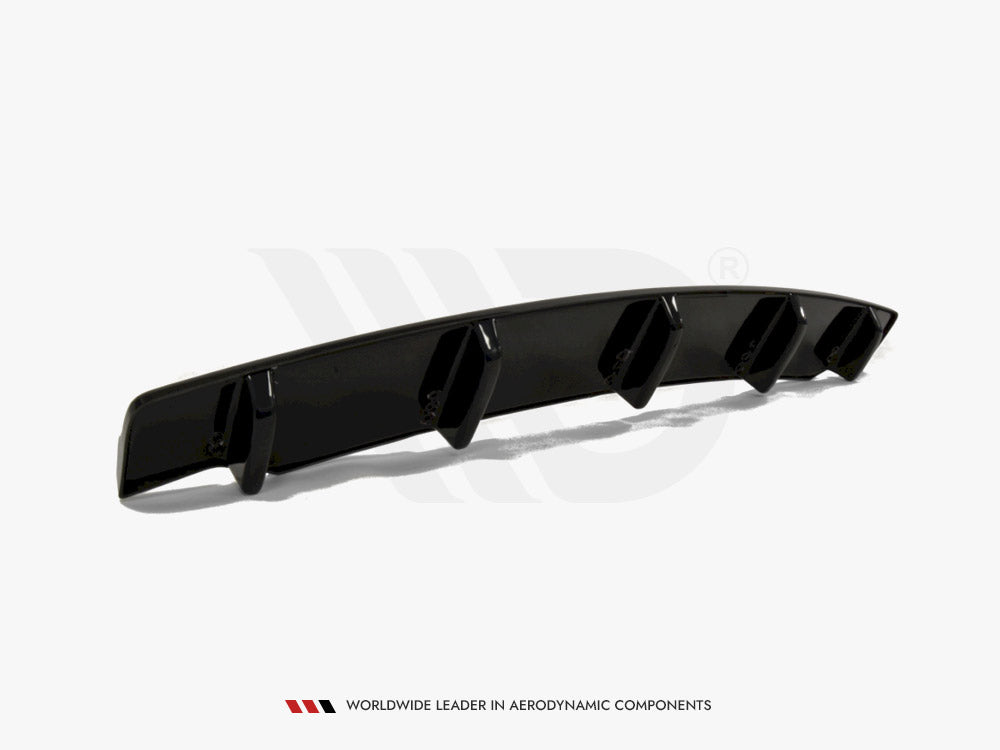 Central Rear Splitter (Vertical Bars) BMW 5 F11 M-Pack
