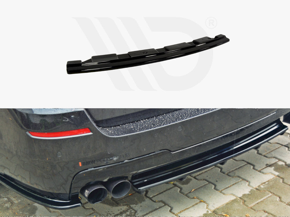 MAXTON DESIGN Central Rear Splitter V.2 BMW 5 F11 M-Pack