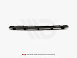 Central Rear Splitter (Vertical Bars) BMW 5 F11 M-Pack