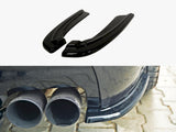 Rear Side Splitters compatible with BMW 5 F11 M-Pack (Fits TWO Double Exhaust Ends)