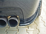 Rear Side Splitters compatible with BMW 5 F11 M-Pack (Fits TWO Double Exhaust Ends)