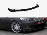 Front Splitter compatible with BMW 5 E60 / E61 (Facelift Model) (2007-2010)