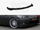 MAXTON DESIGN Front Splitter Bmw 5 E60 / E61 (Facelift Model) (2007-2010)