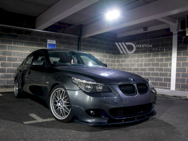 MAXTON DESIGN Front Splitter Bmw 5 E60 M-pack (2003-2010)