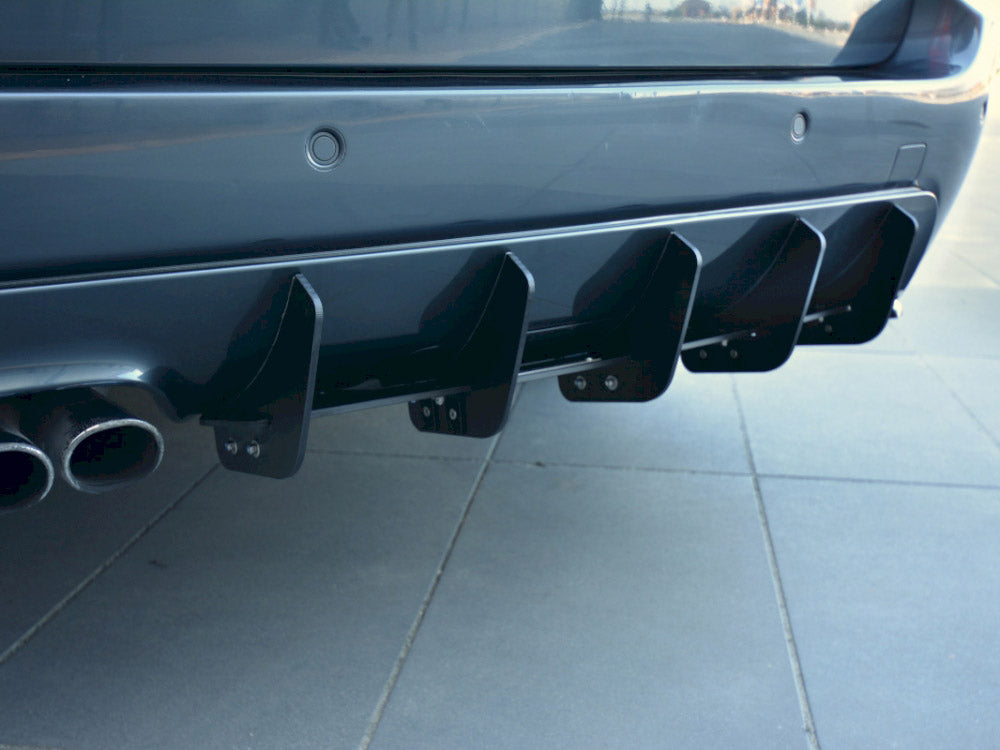 Rear Diffuser compatible with BMW 5 E61 (Touring) Wagon M-Pack (2004-2010)