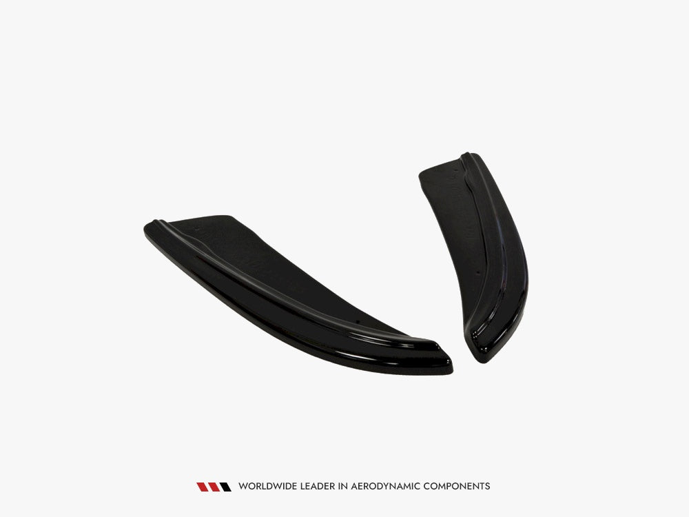 Rear Side Splitters compatible with BMW 5 GT F07 - Carbon Look