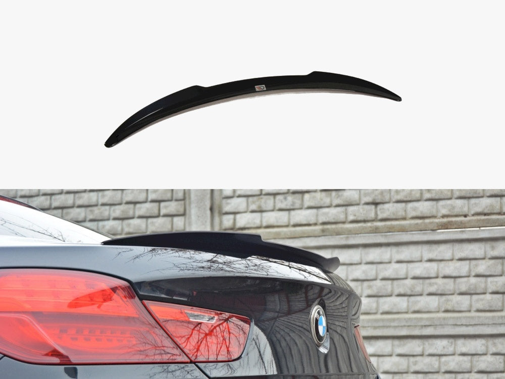 Spoiler CAP compatible with BMW 6 Gran Coupe M Sport - Textured
